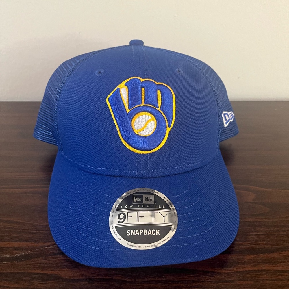 Brand new Milwaukee Brewers New Era 9fifty snapback hat